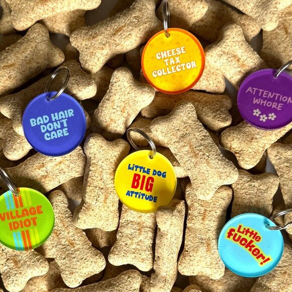 ($8) Pup Charm Dog Tag - Picture 3 of 4